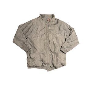 Vintage Womens Tudor Court Gray Windbreaker Size M